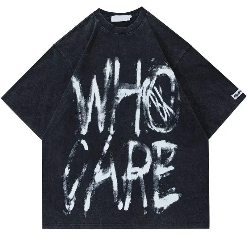 Rebel Soul Vintage Punk Tee Gothic Streetwear with Attitude
