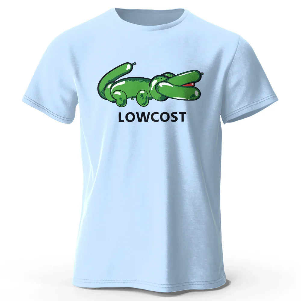 Oversized Graphic Tee - Lowcost Cotton T-Shirt