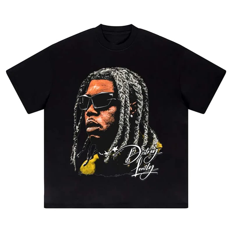 Retro Vibe Nineties Portrait Classic T Shirts Collection
