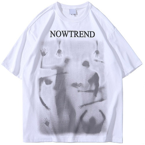 NowTrend Shadow Cotton T-shirts for Men