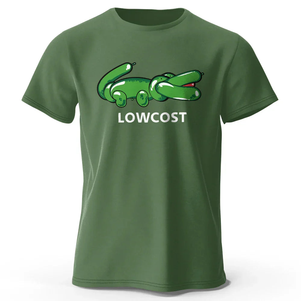 Oversized Graphic Tee - Lowcost Cotton T-Shirt
