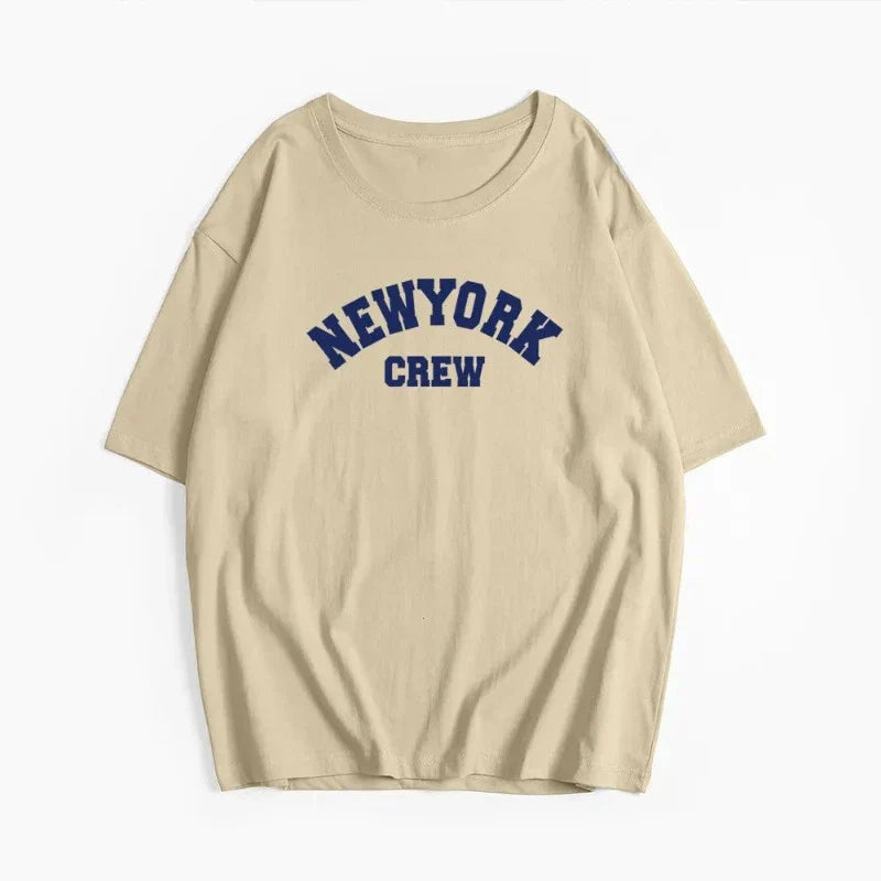 New York T Shirt Oversized - Urban Fashion Statement for Women