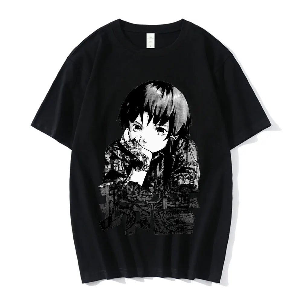 Serial Experiments Lain Tee Unisex Sci-Fi Manga