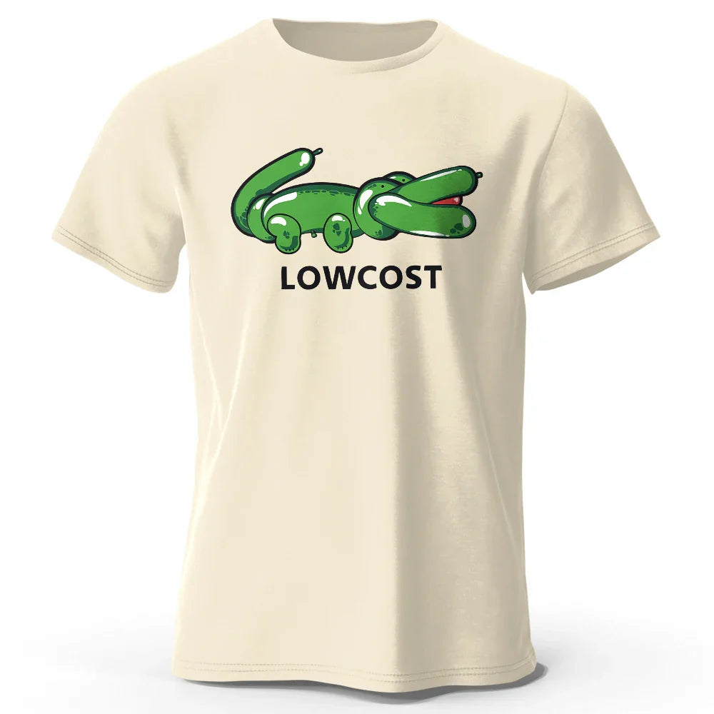 Oversized Graphic Tee - Lowcost Cotton T-Shirt