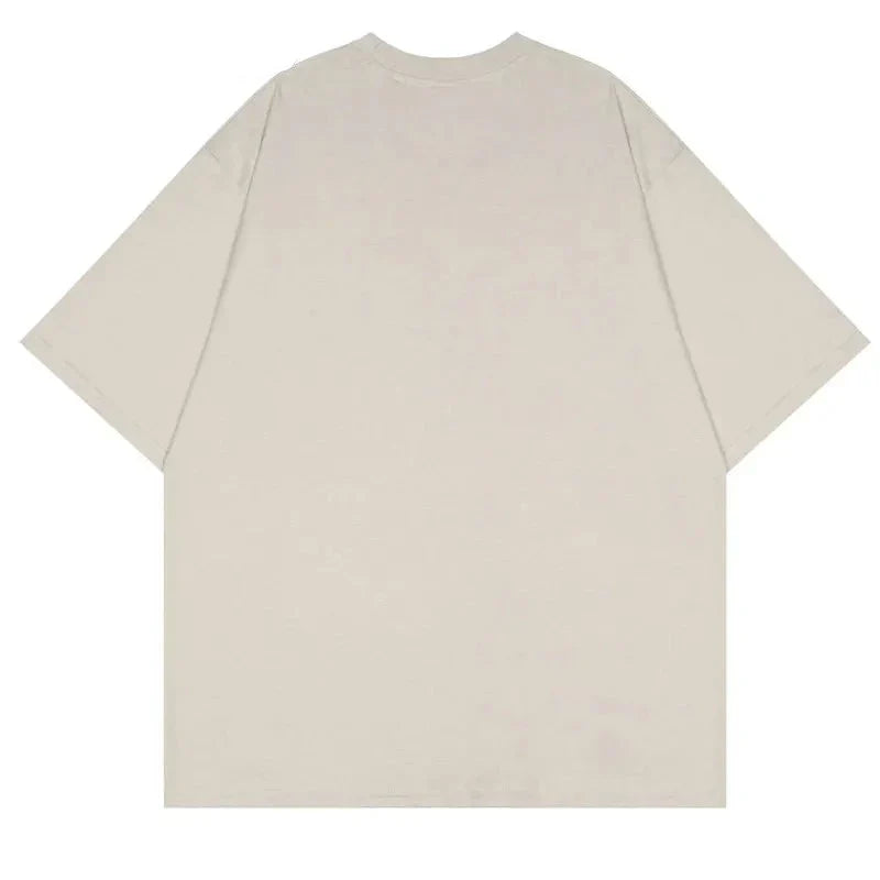 Cotton Doberman Graphic Tee Oversized for Men