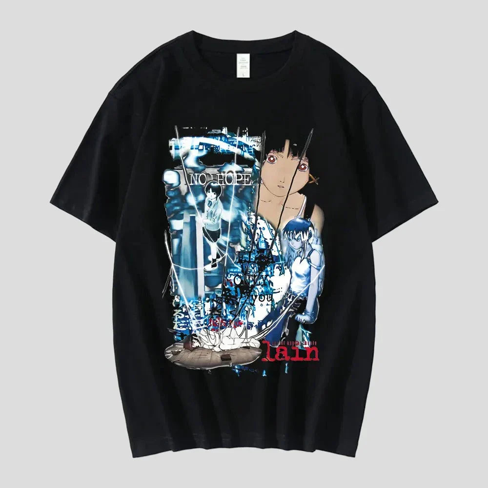 Serial Experiments Lain Tee Unisex Sci-Fi Manga