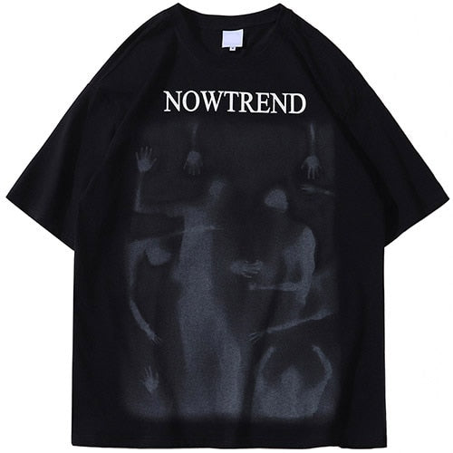 NowTrend Shadow Cotton T-shirts for Men