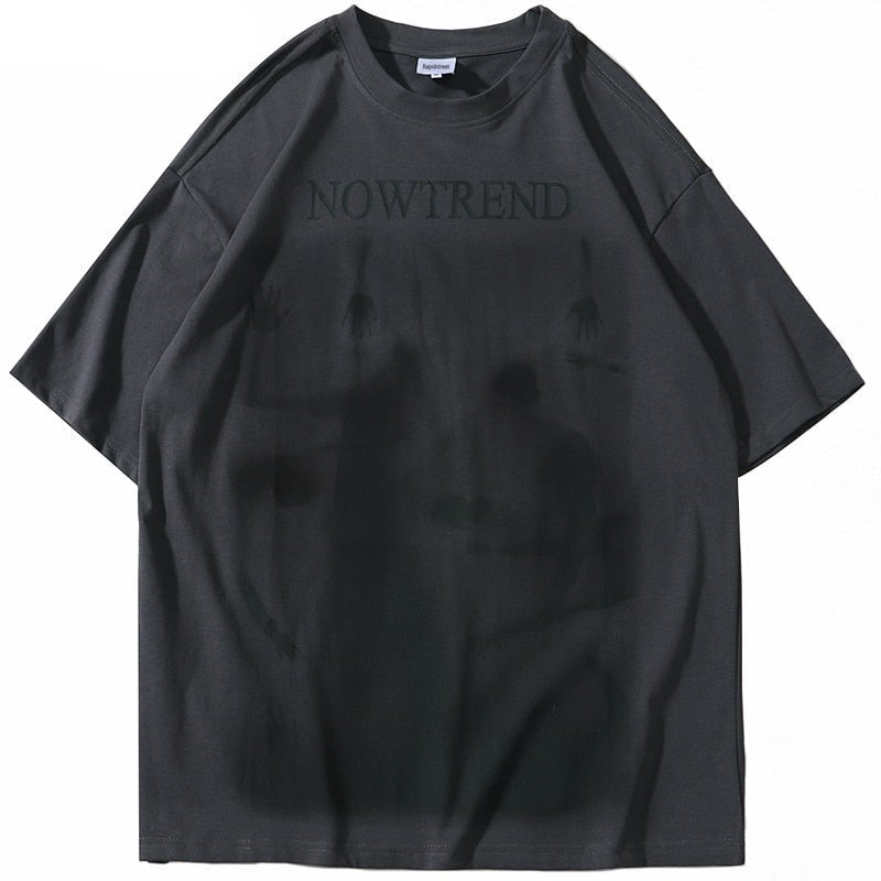 NowTrend Shadow Cotton T-shirts for Men
