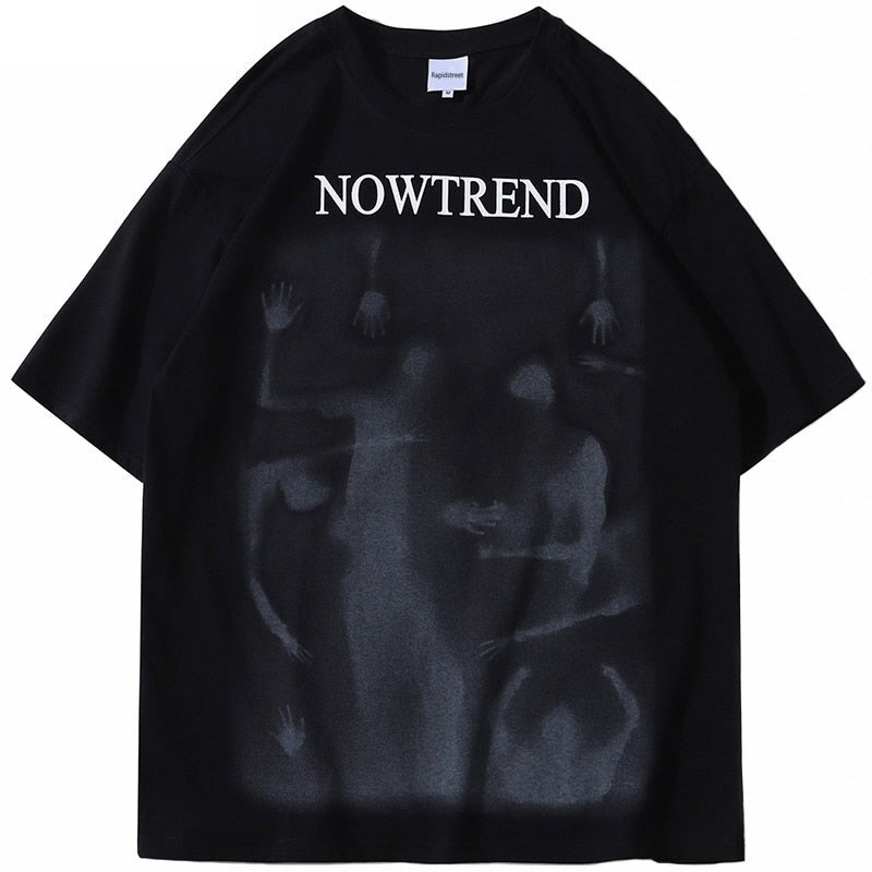 NowTrend Shadow Cotton T-shirts for Men