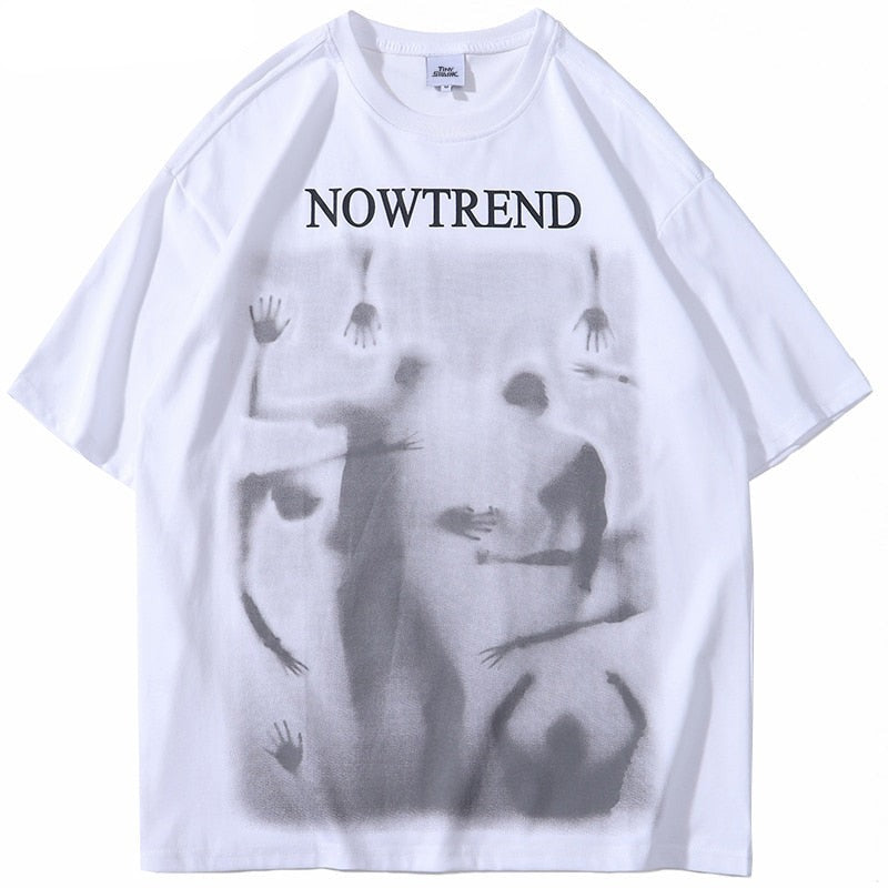 NowTrend Shadow Cotton T-shirts for Men