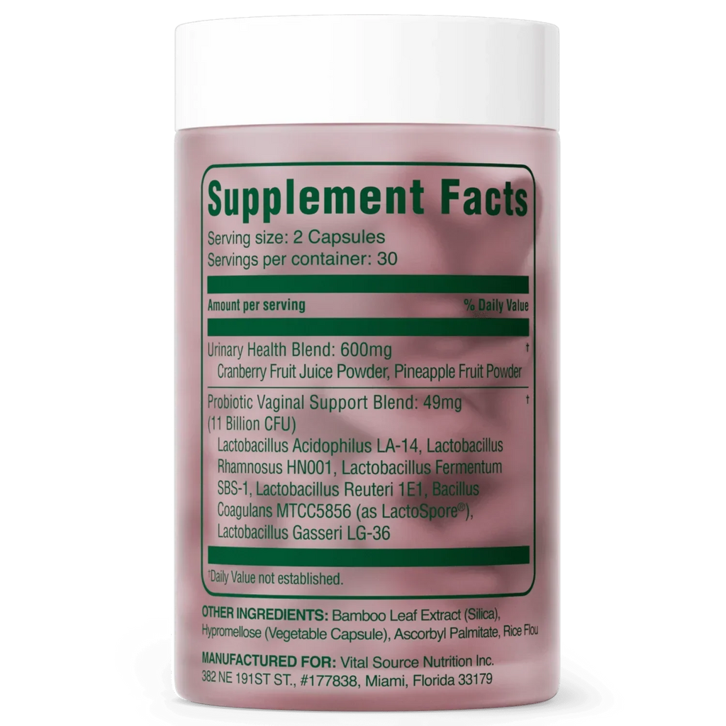 Feminine Balance Probiotic Capsules | Microbial Harmony from Within®