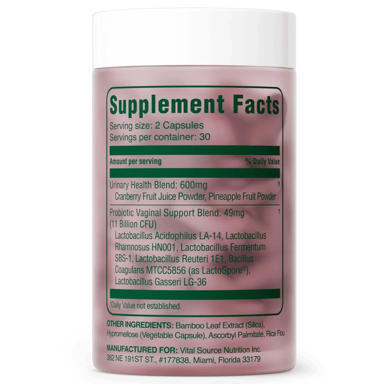 Feminine Balance Probiotic Capsules | Microbial Harmony from Within®