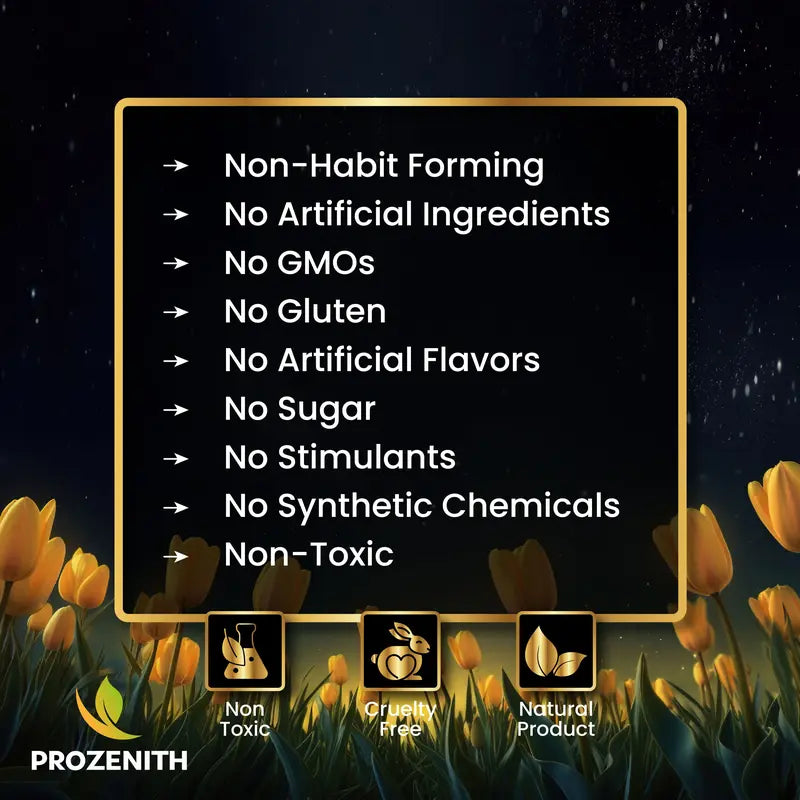 Prozenith - 100% Natural - 2 Caps/Day - Advanced BHB Formula - Healthcare Supplement